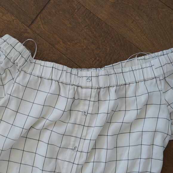 $118 NWOT CHARLES HENRY WOMENS OFF SHOULDER BELTED SHIRT DRESS SIZE XL - Picture 8 of 11